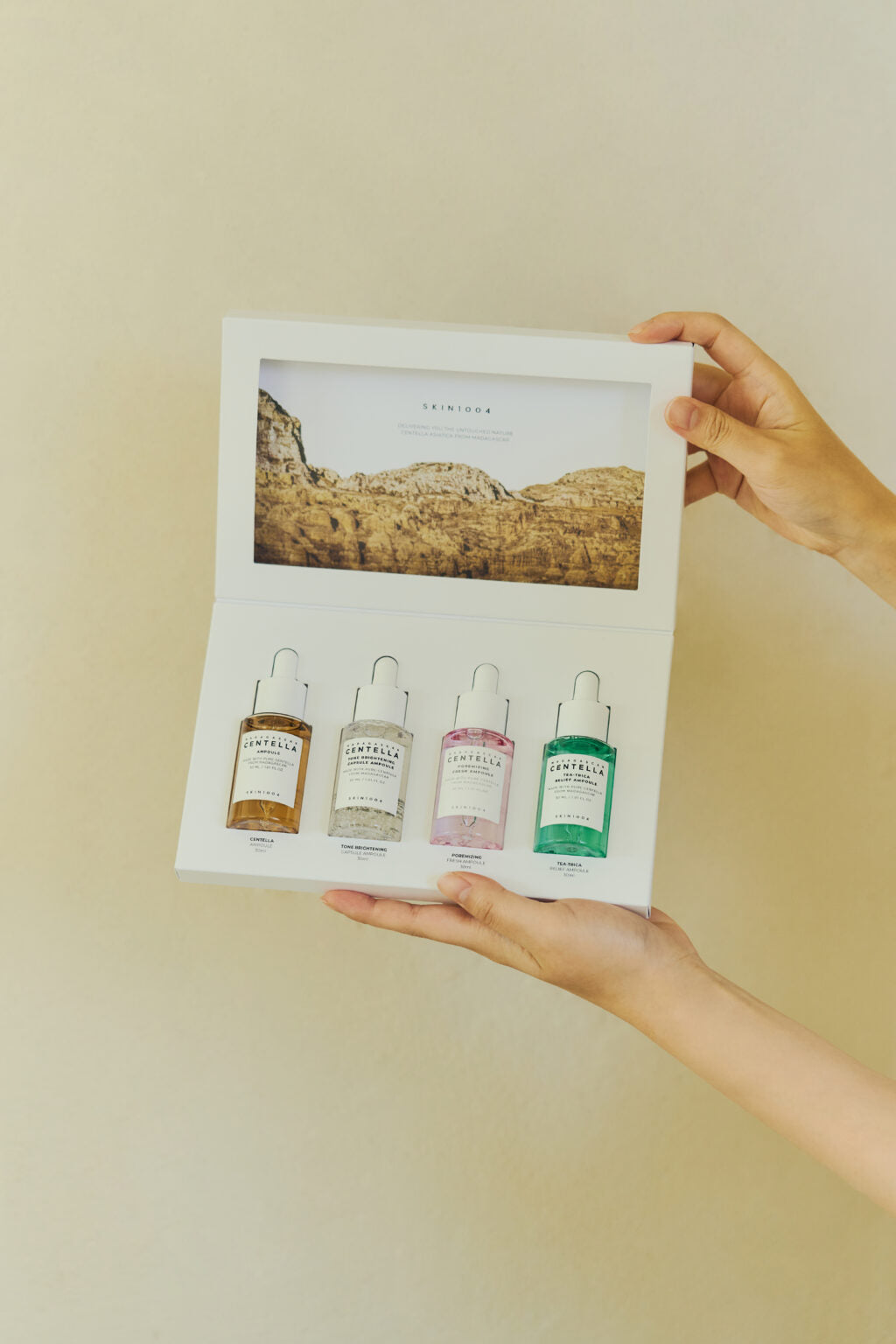 Centella Ampoule – Kit de 4 Serums – Caja Promocional