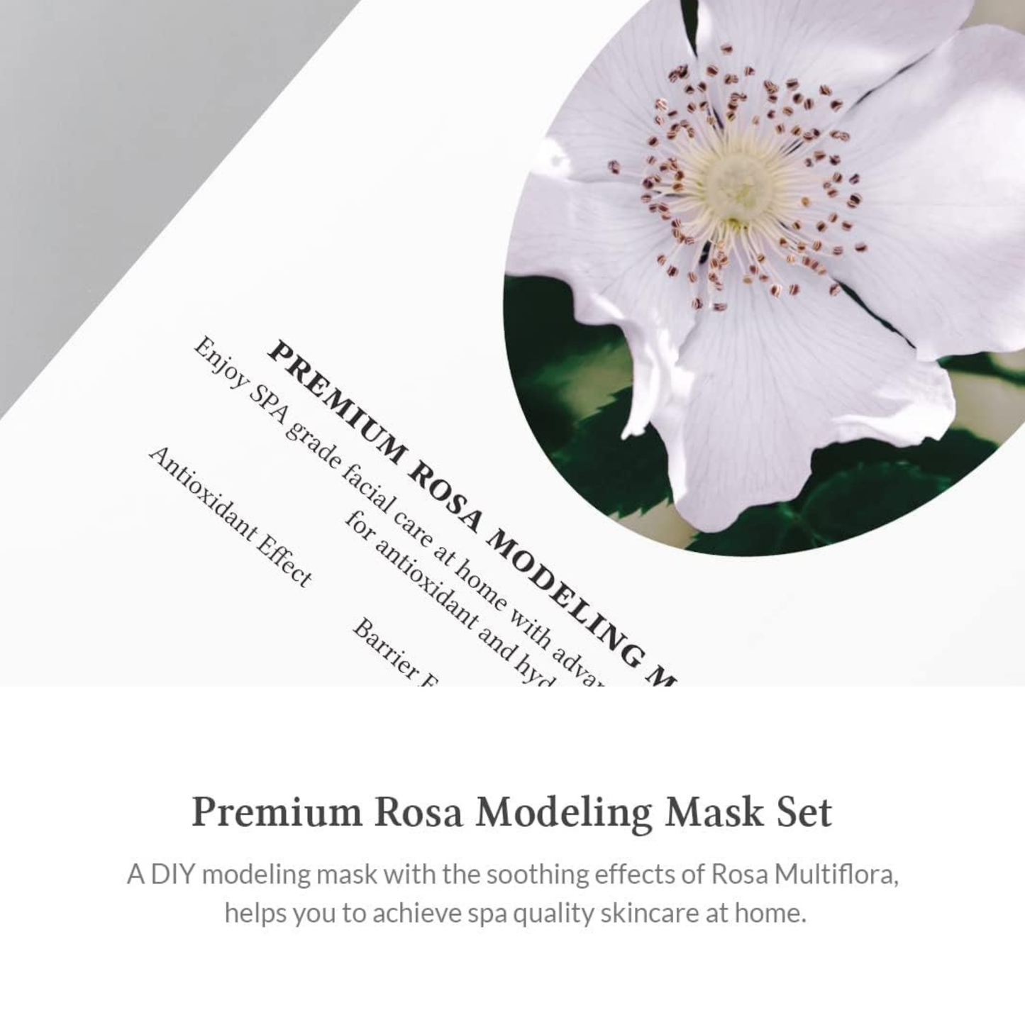 Dr. Althea Premium Rosa Modeling Mask