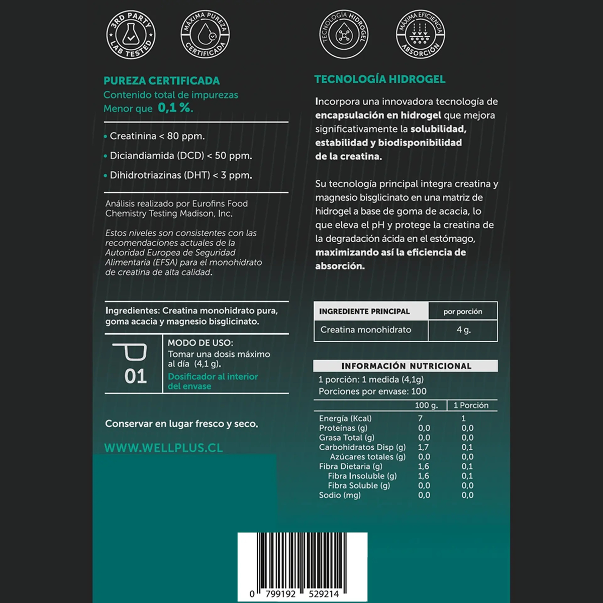 Creatine Plus 400 grs