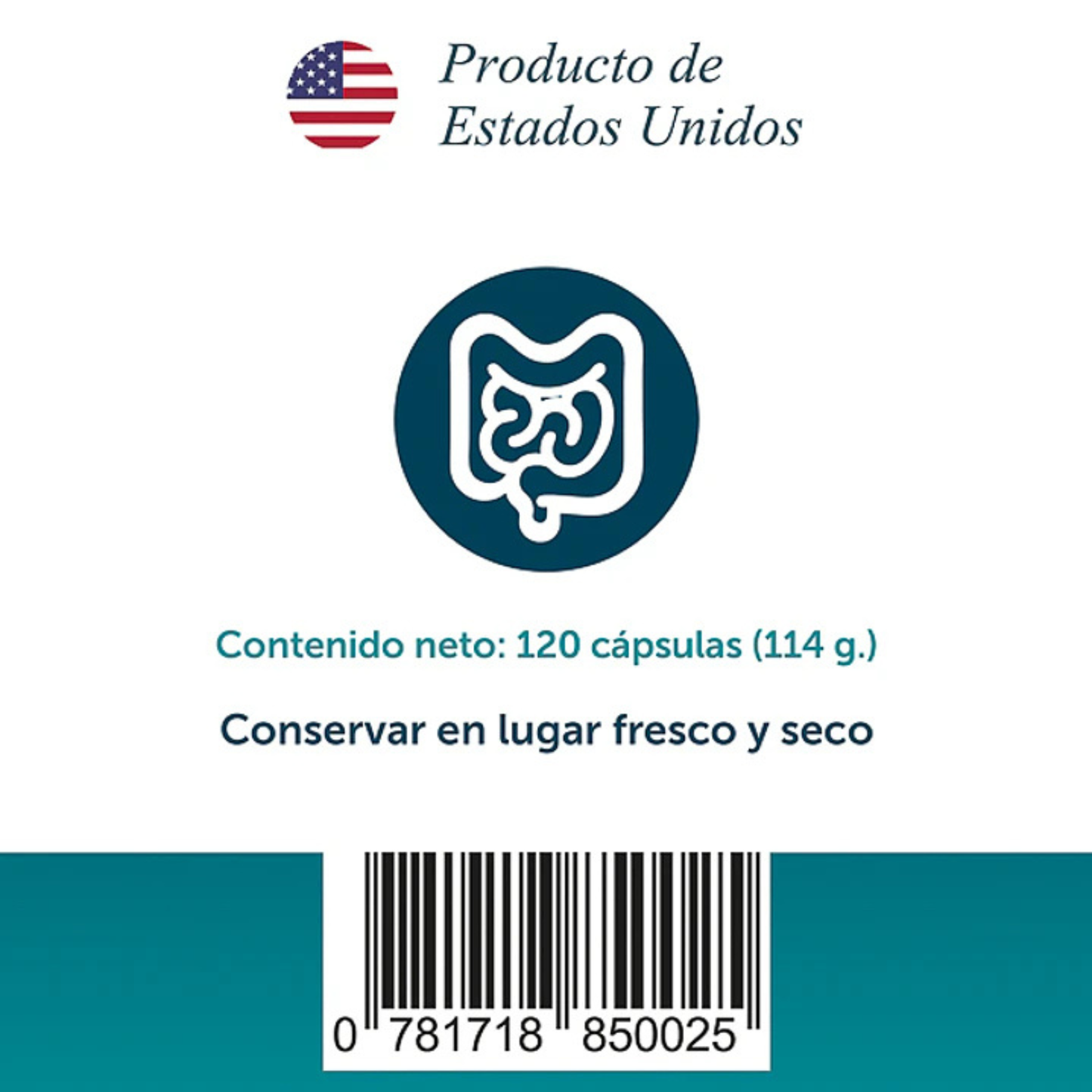 Magnesio Citrato + L - Glutamina 120 cápsulas