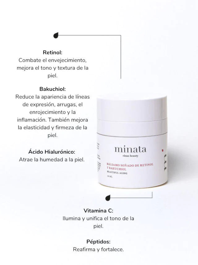 Bálsamo Soñado de Retinol 0.5% y Bakuchiol 2%