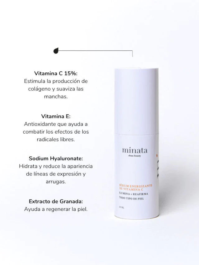 Recarga Sérum Energizante de Vitamina C 15%