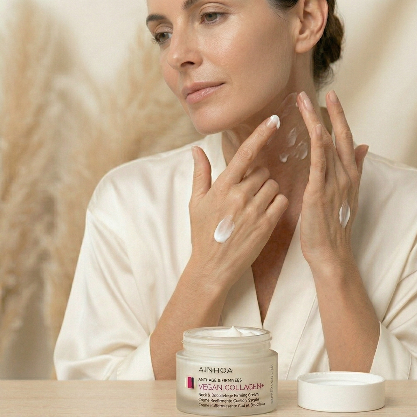 Crema Reafirmante Cuello y Escote (Colageno Vegano) 50 ml
