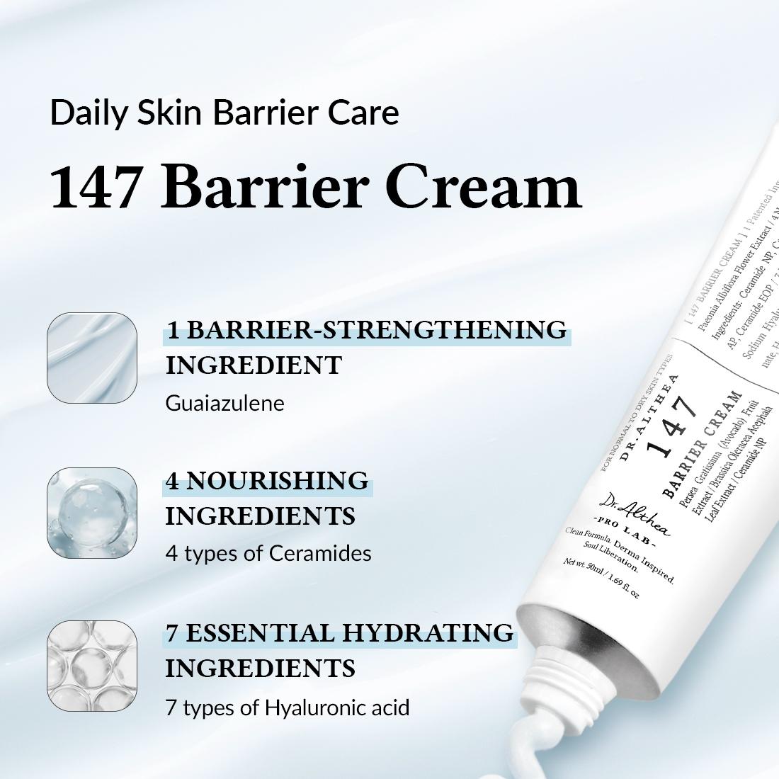 147 Barrier Cream Reparadora y Calmante