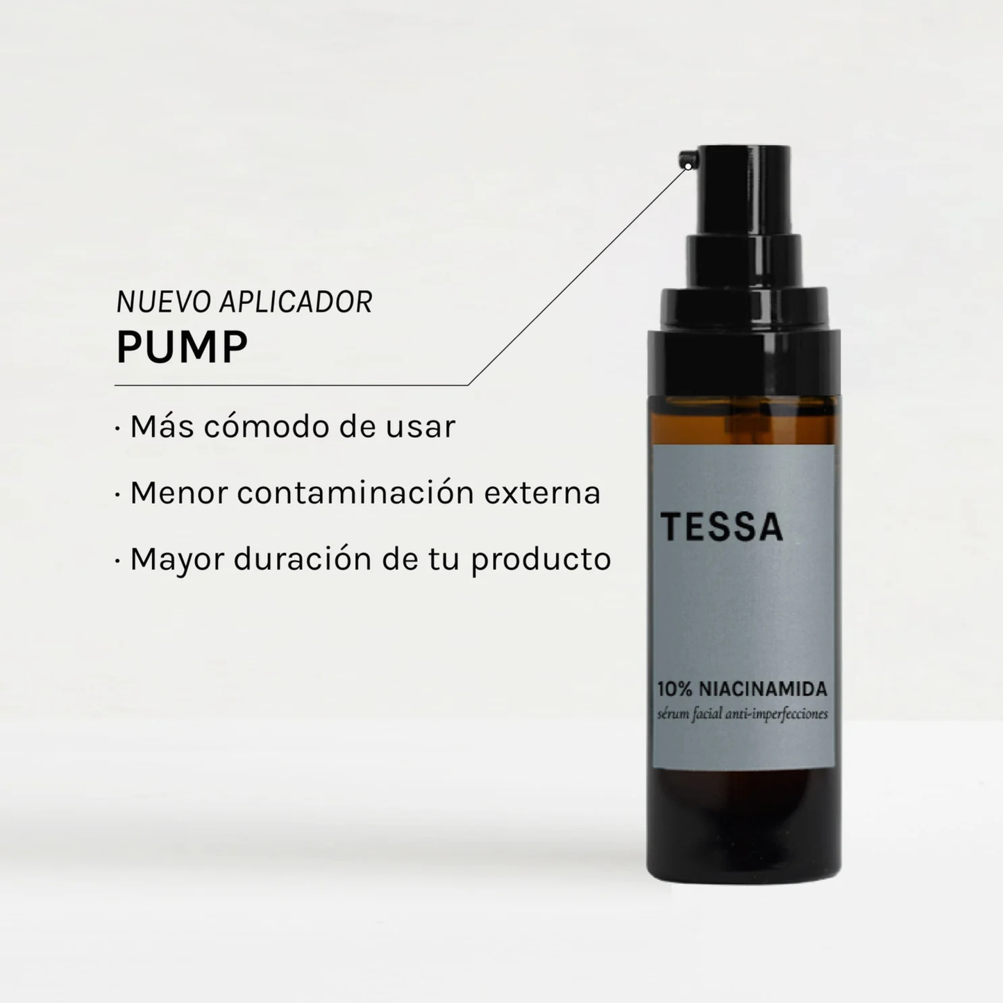Tessa 10% Niacinamida - Sérum Facial Anti-Imperfecciones