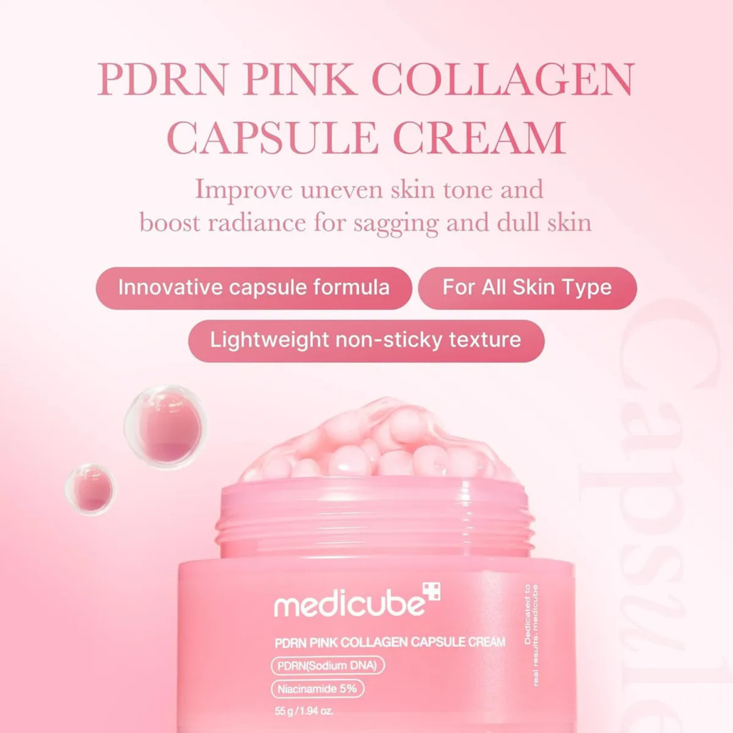 PDRN Pink Collagen - Crema 55g