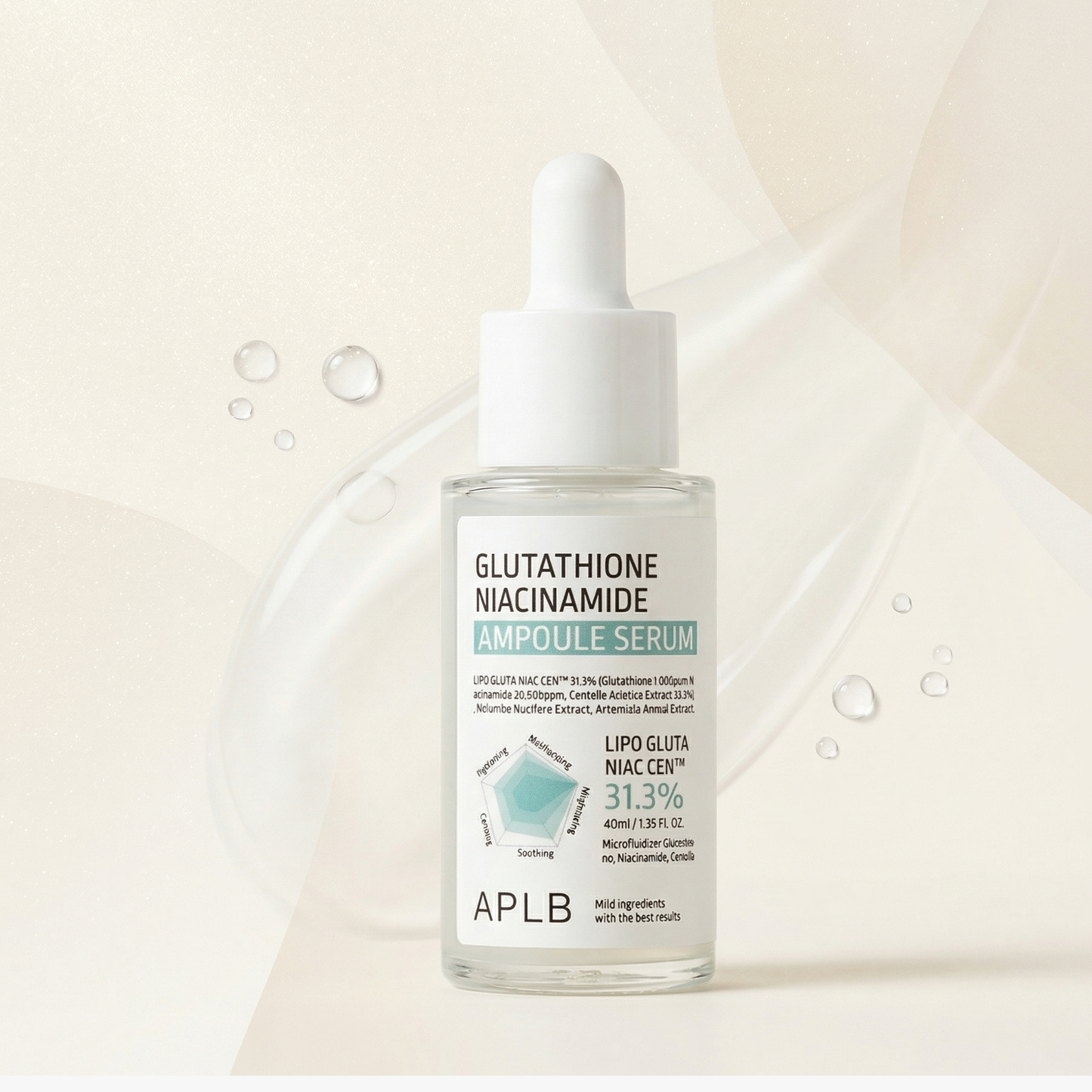 Glutathione Niacinamide Ampoule - Serum 40 ml