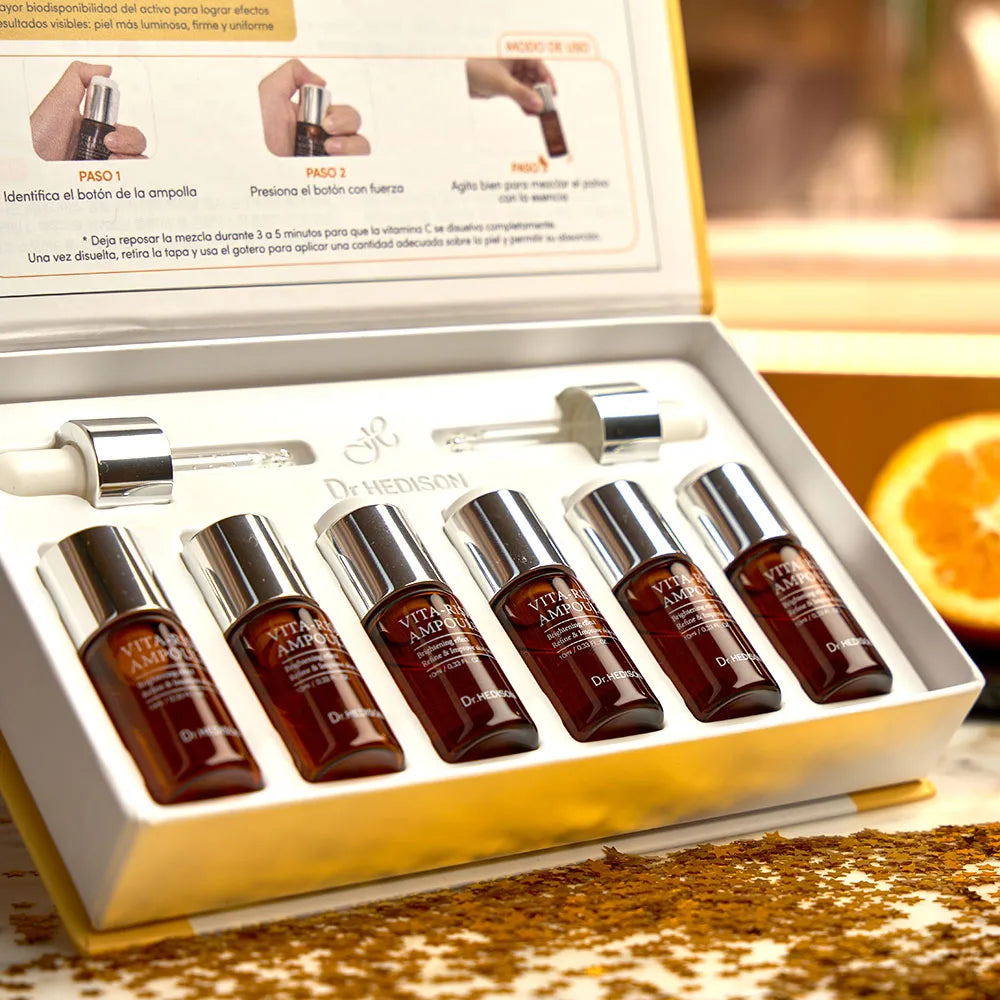 Ampollas faciales antioxidante y despigmentante Vita Rise 6 u x 10 ml
