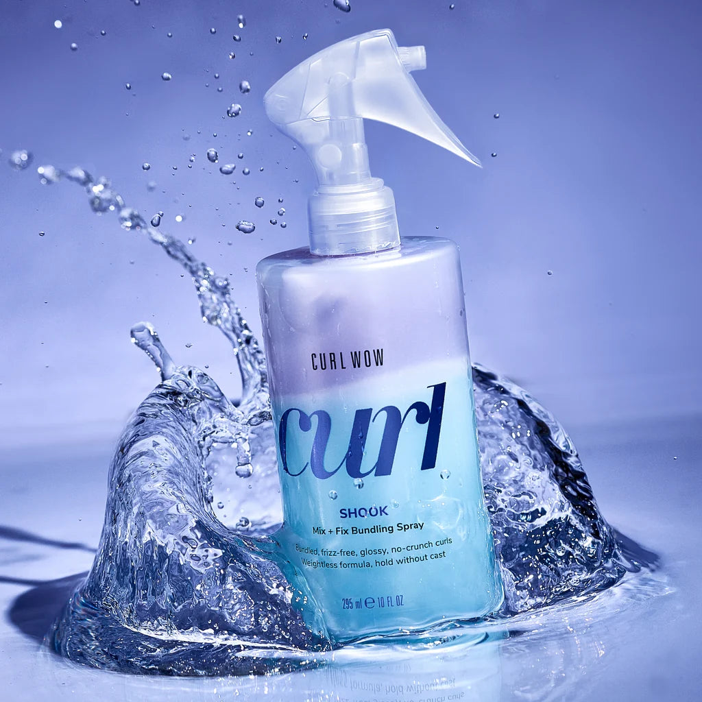 Curl Shook Mix + Fix Building Spray 295ml – Spray Definidor y Potenciador de Rizos
