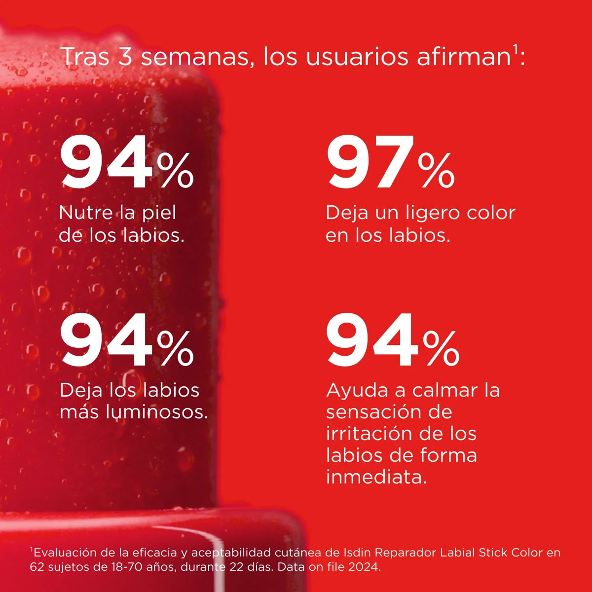 ISDIN Reparador Labial Rojo