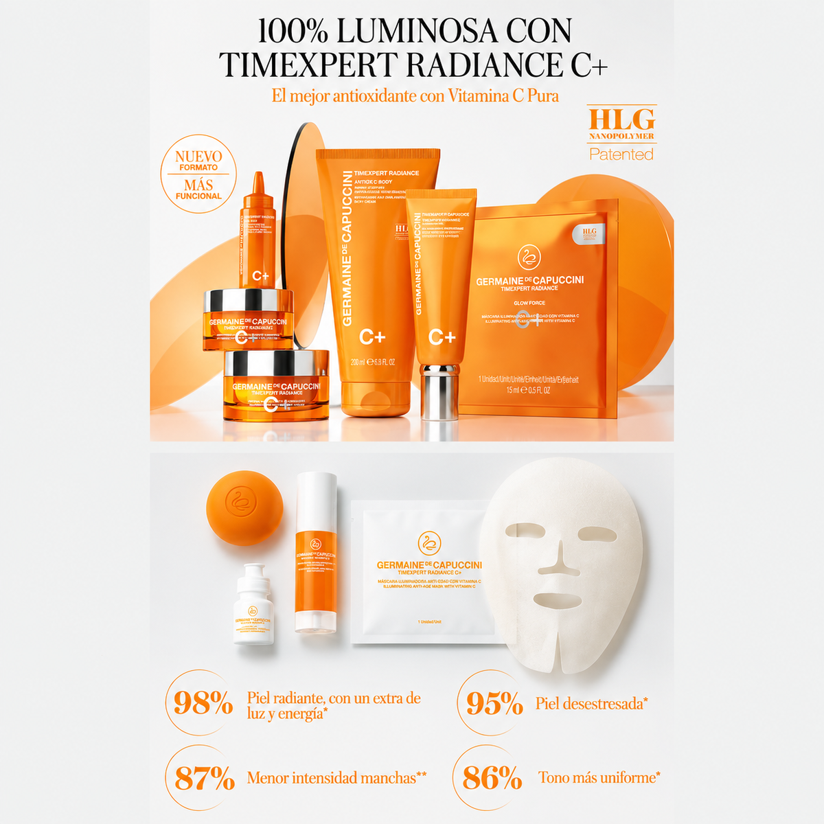 Tratamiento Radiance VitC + | Cuello y Escote by Germaine de Capuccini