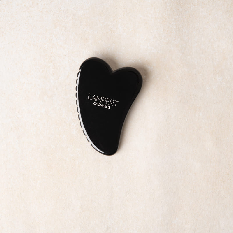 Lampert Piedra Gua Sha de Ónix Negro