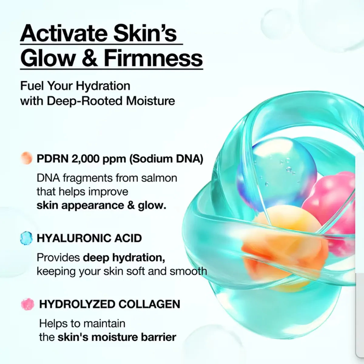 PDRN Hyaluron Hyaluronic Acid Hidrating Capsule Mist 100ml