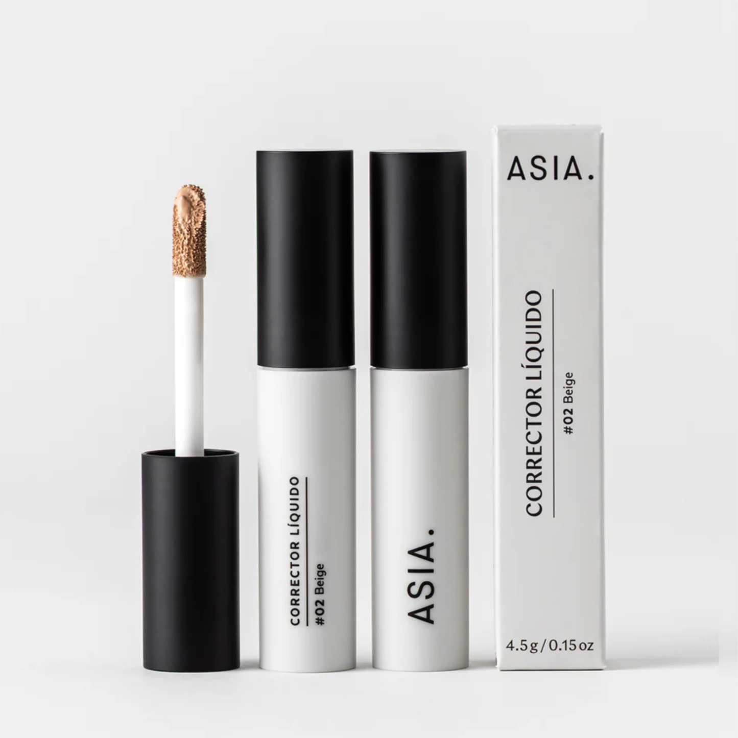 Asia Corrector Líquido #02 Beige 4,5 g