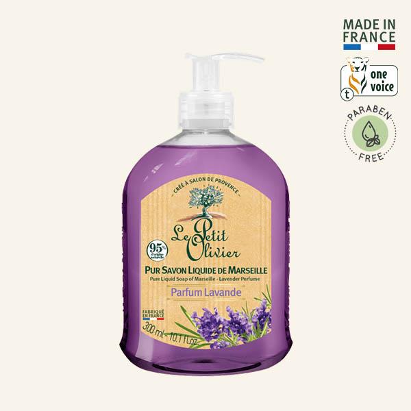 Jabón líquido de Marsella Lavanda Le Petit Olivier 300ml