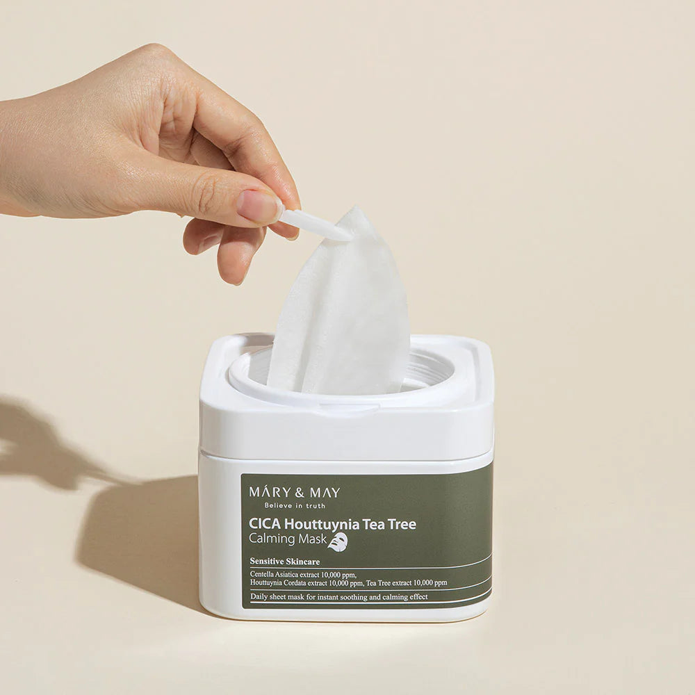 Cica Houttuynia Tea Tree Calming Mask – Mascarillas calmantes