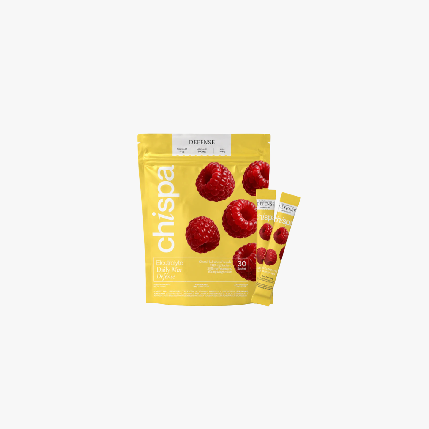 DEFENSE Electrolitos + Vitamina C, D y Zinc | 30 Sachets