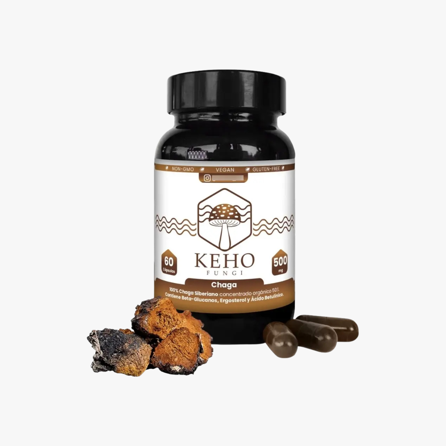 Chaga Concentrado de Capsulas