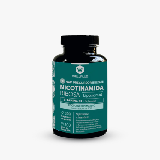 Nicotinamida Ribosa Liposomal 300 cápsulas