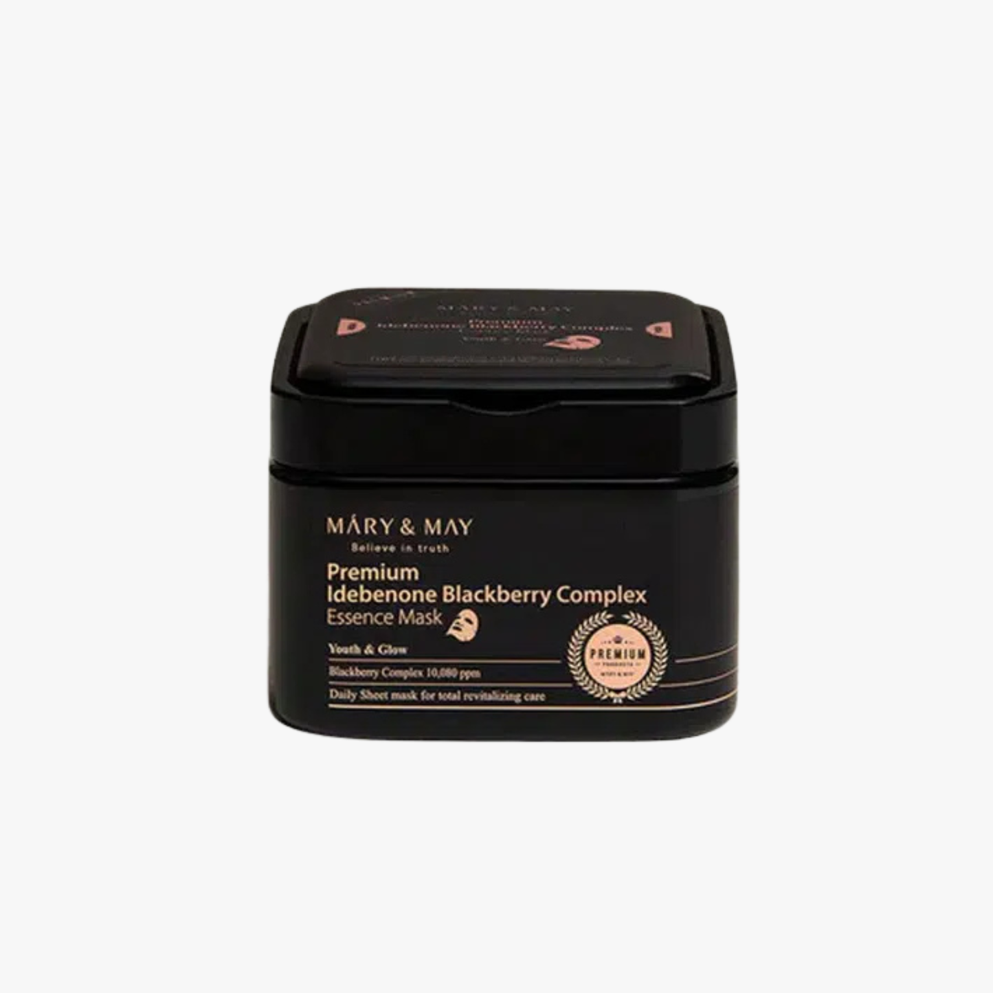 Idebenone Blackberry Sheet - 20 Mascarillas