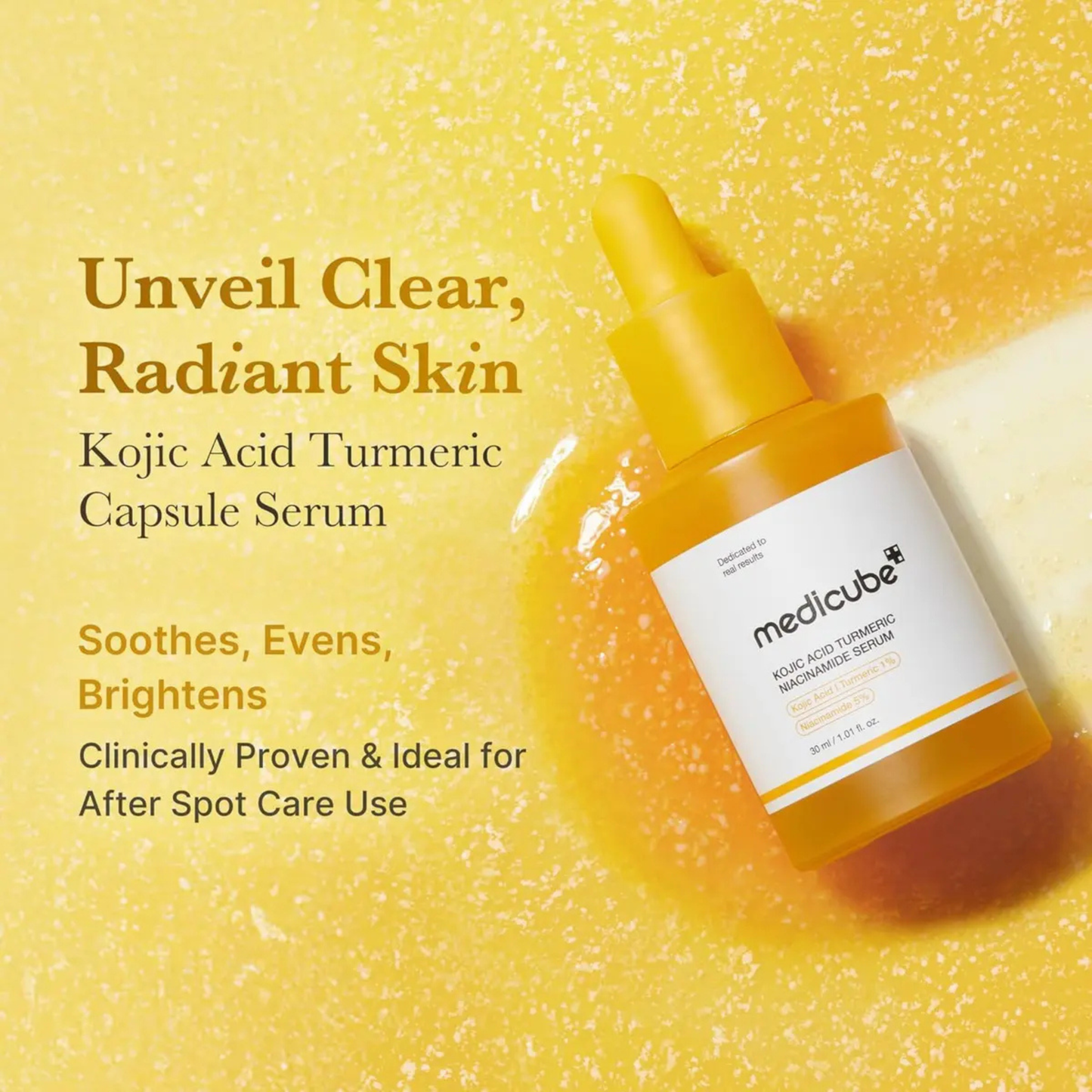 Kojic Acid Turmeric Niacinamide – Serum Despigmentante 30 ml
