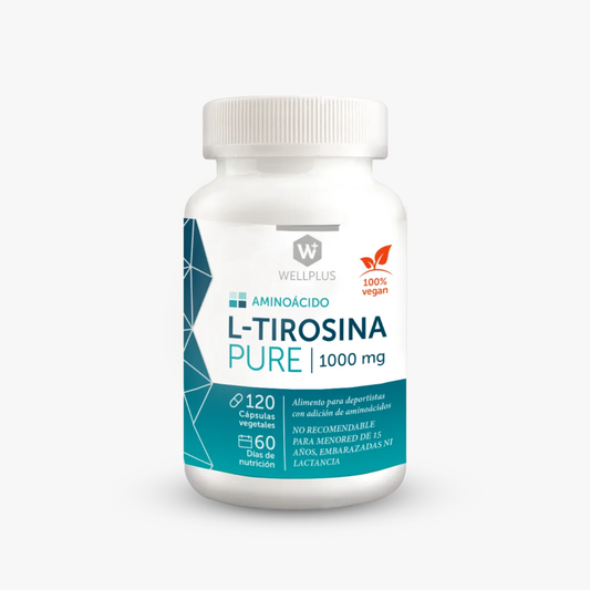 L-Tirosina Pure 120 cápsulas