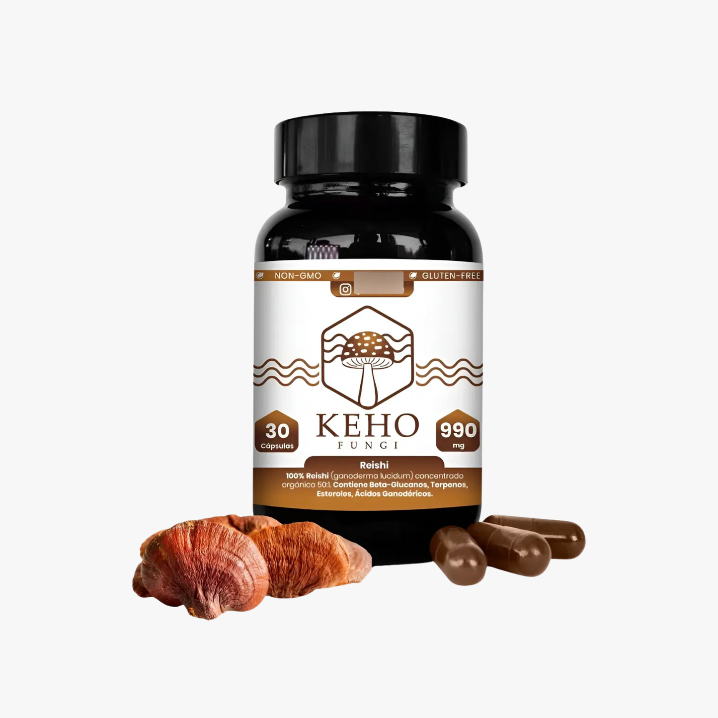 Reishi Concentrado en Cápsulas