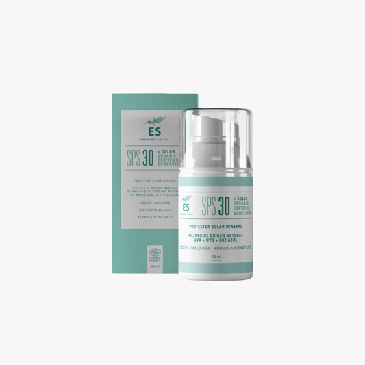 Organic Sunscreen + SPF 30 + Color 50 ml