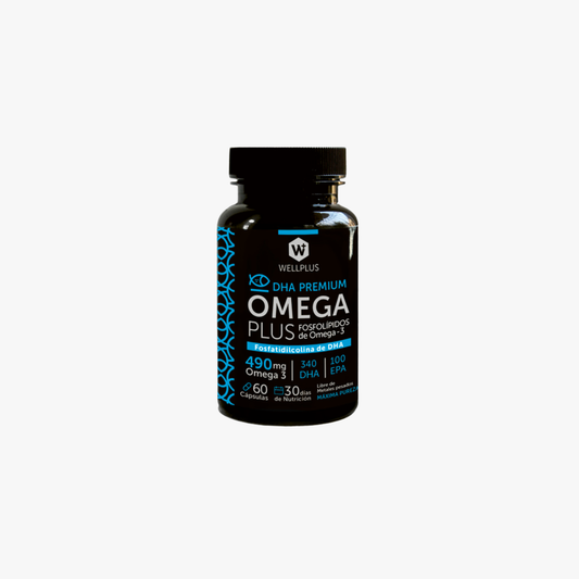 Omega Plus 490mg (Fosfolípidos de Omega 3) 60 cápsulas