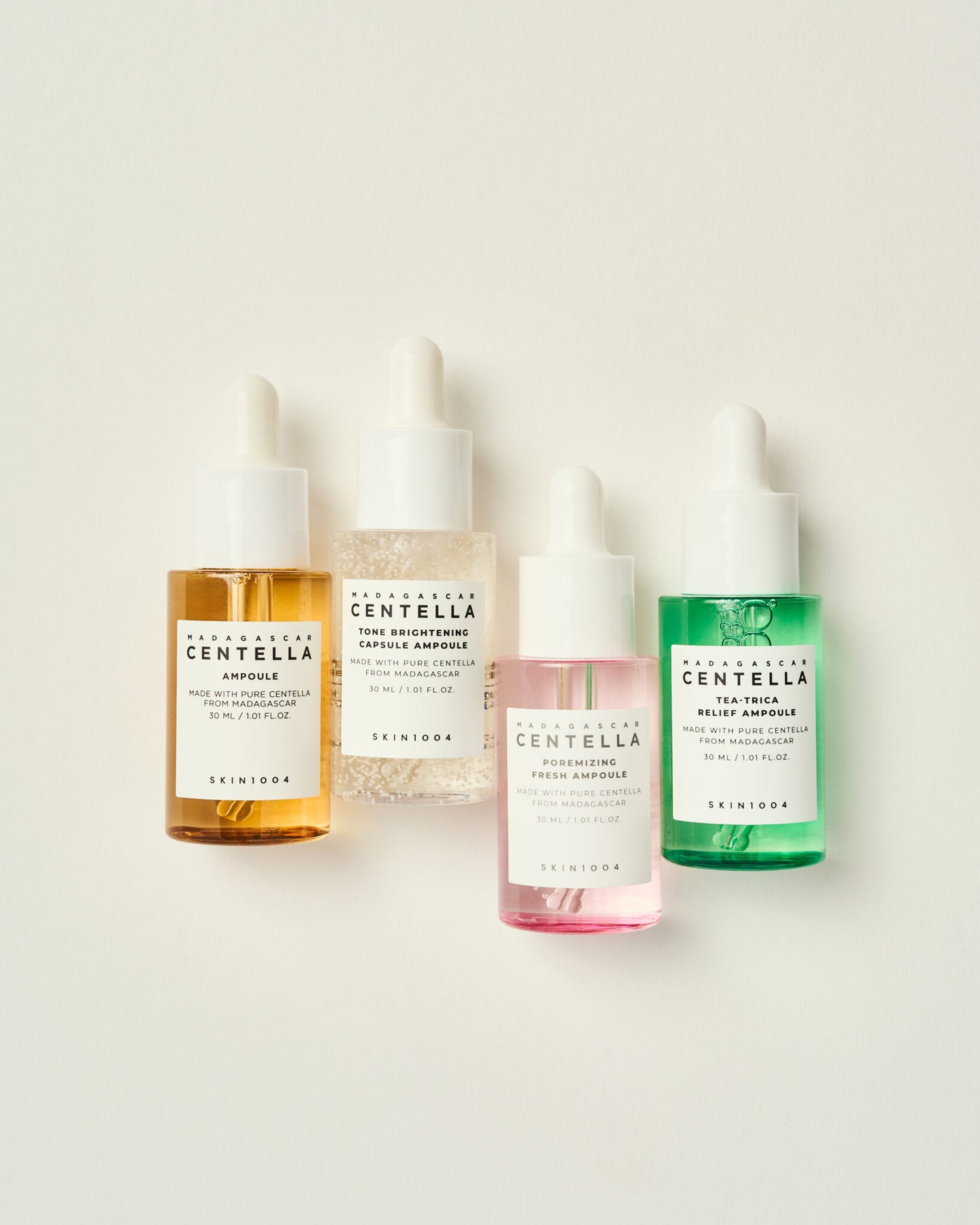 Centella Ampoule – Kit de 4 Serums – Caja Promocional