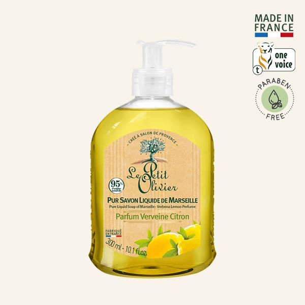 Jabón Líquido de Marsella Verbena y Limón 300ml Le Petit Olivier