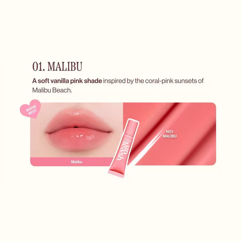 Sunset Dazzle Gloss Balm N.º 1 Malibu