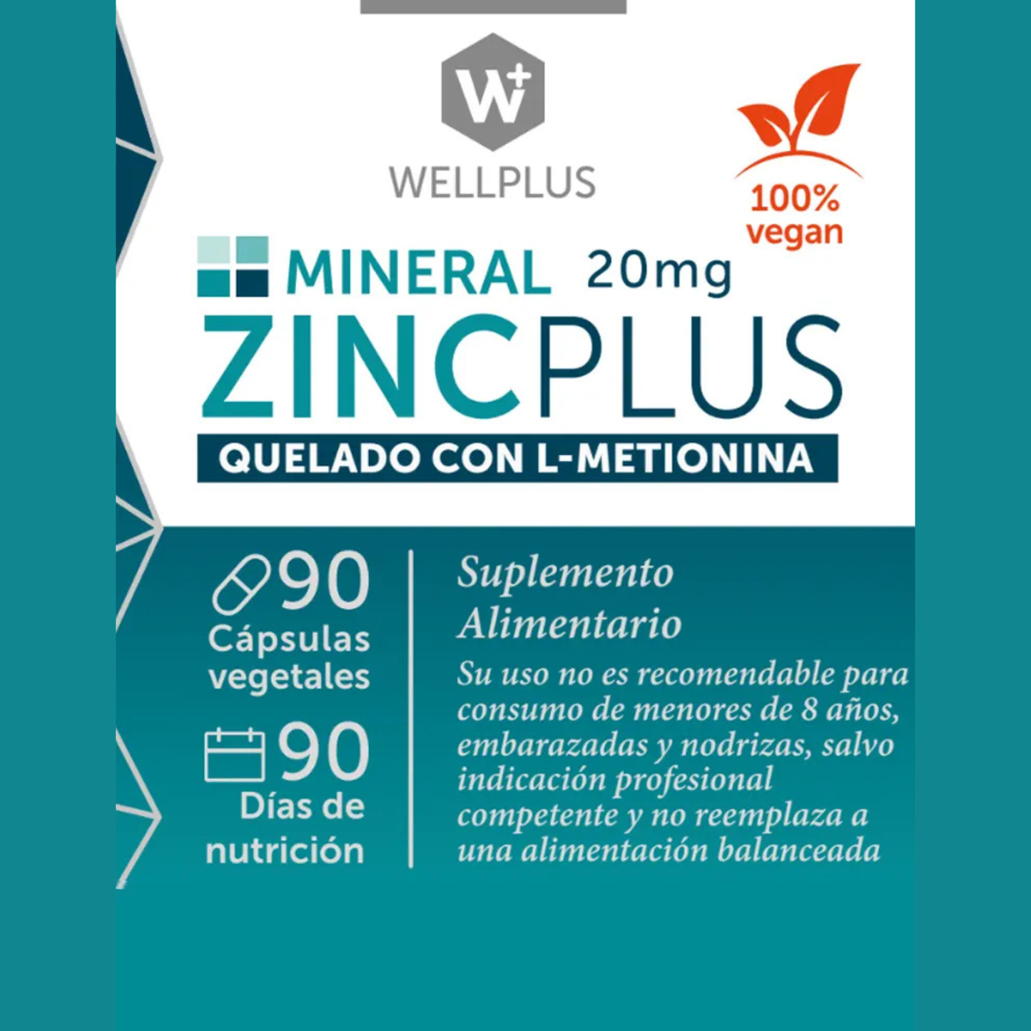 Zinc Plus 90 cápsulas