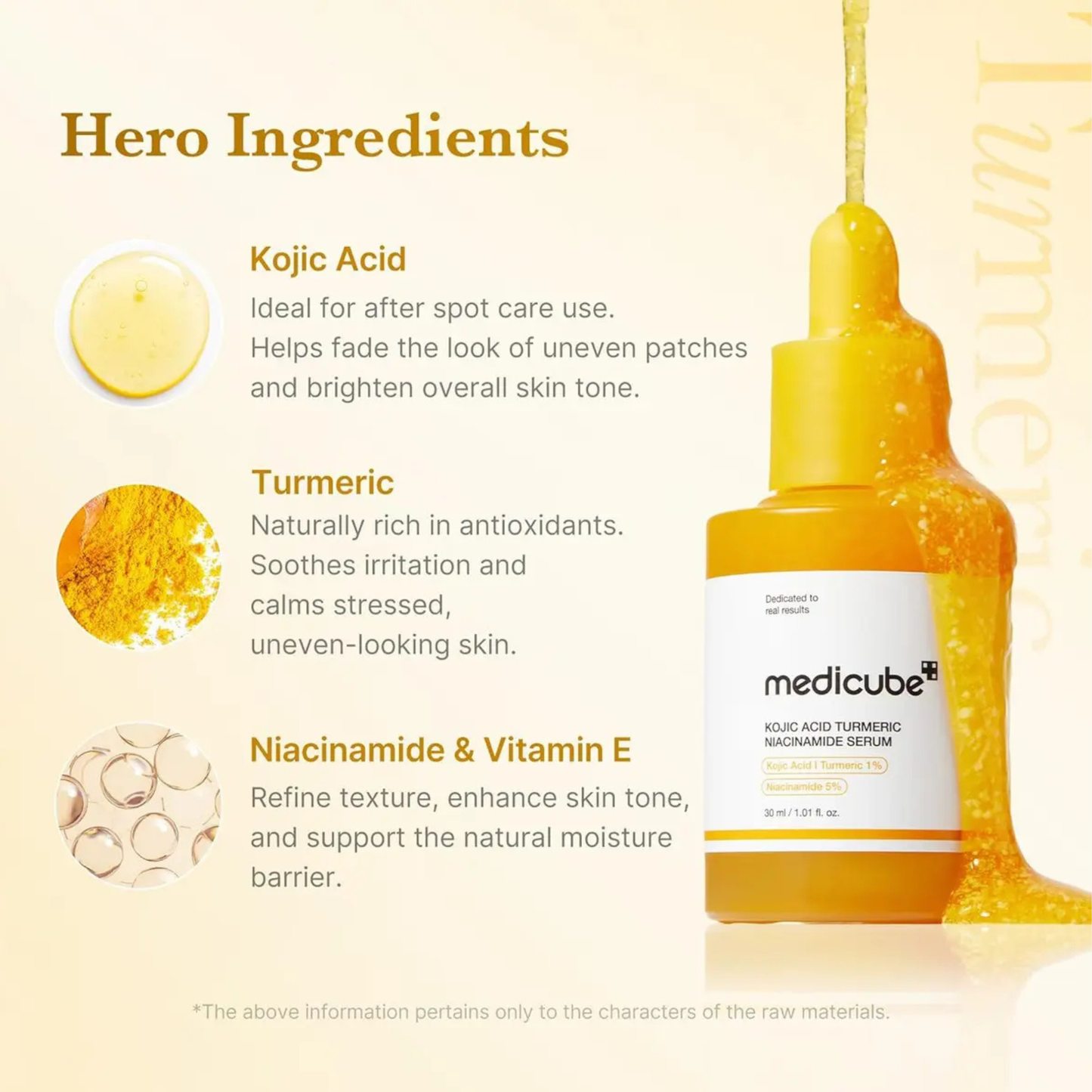 Kojic Acid Turmeric Niacinamide – Serum Despigmentante 30 ml