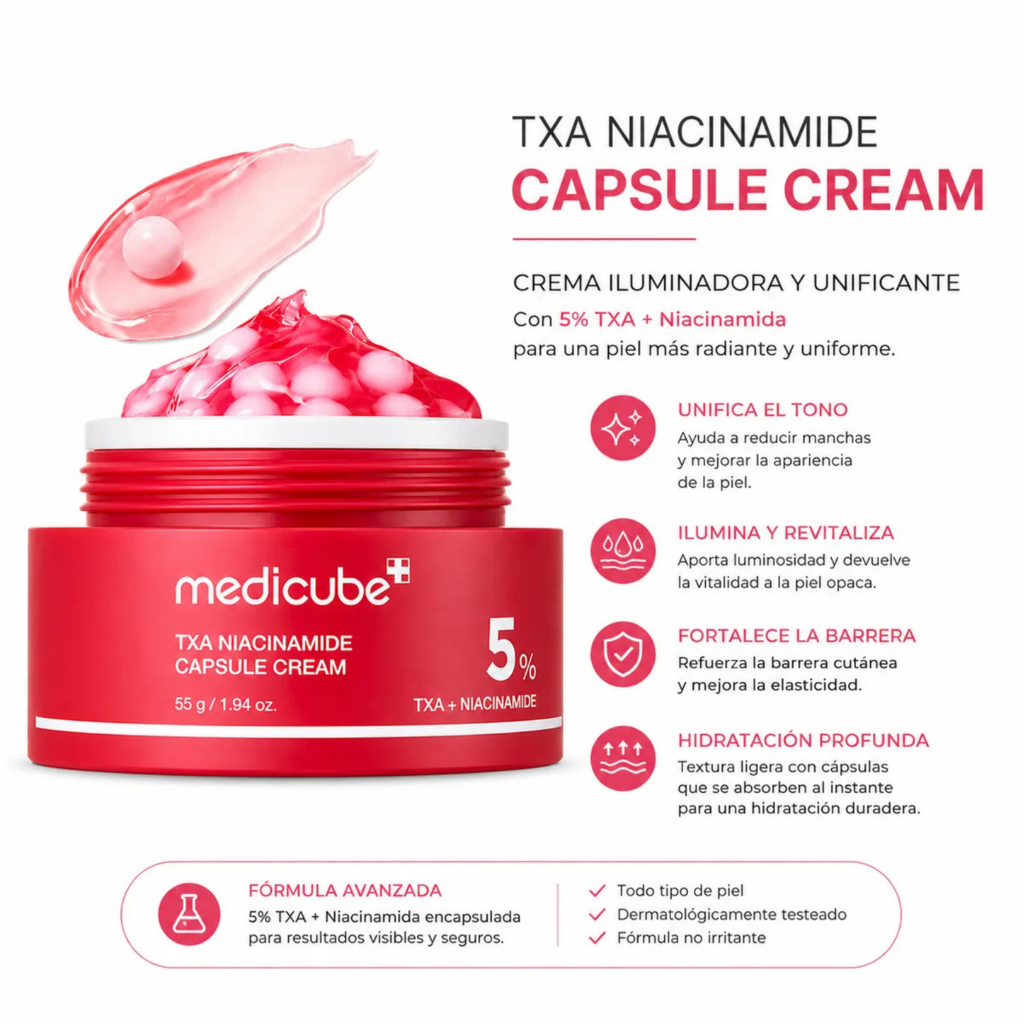 TXA Niacinamide Capsule Cream 55 g