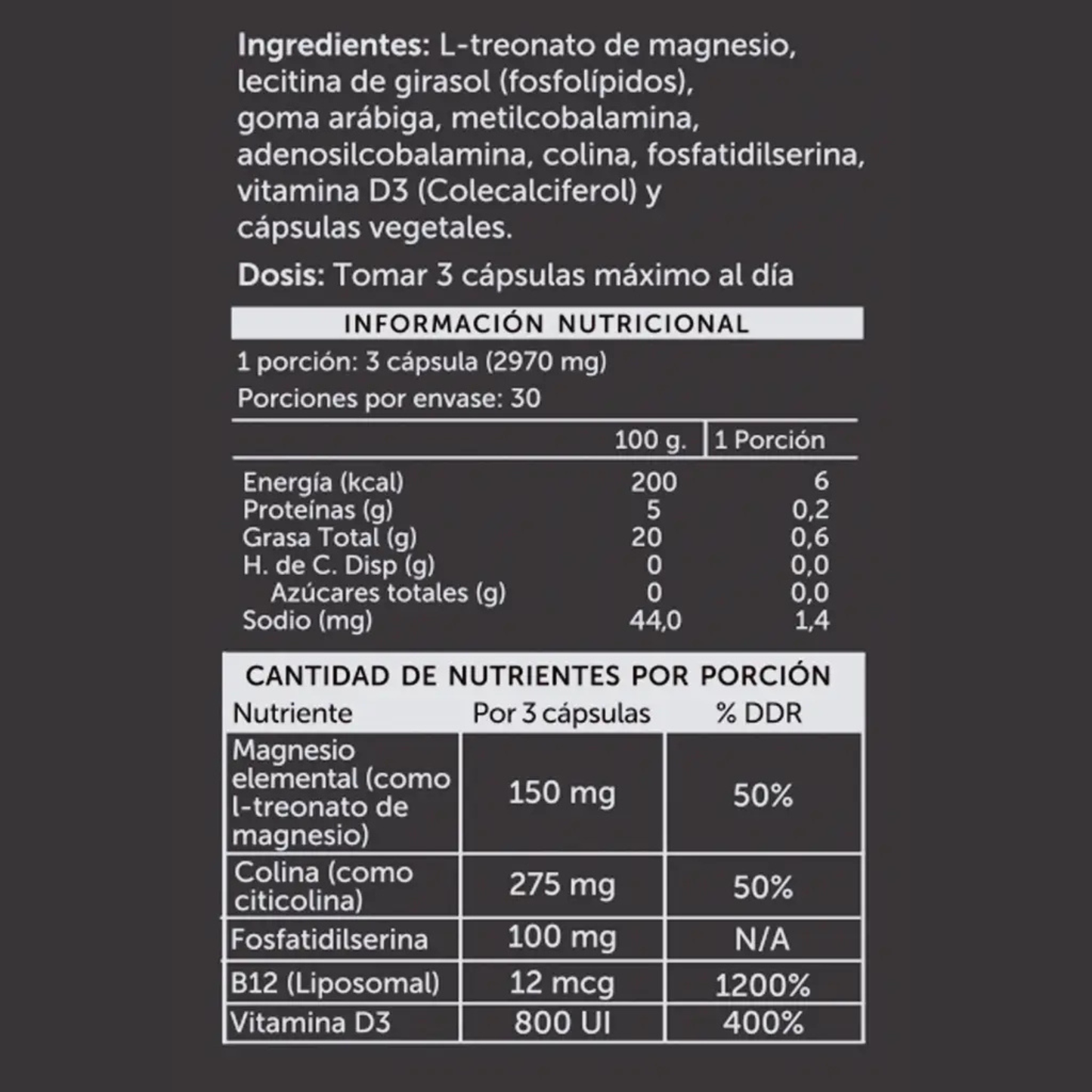 Cogni Pro 90 cápsulas