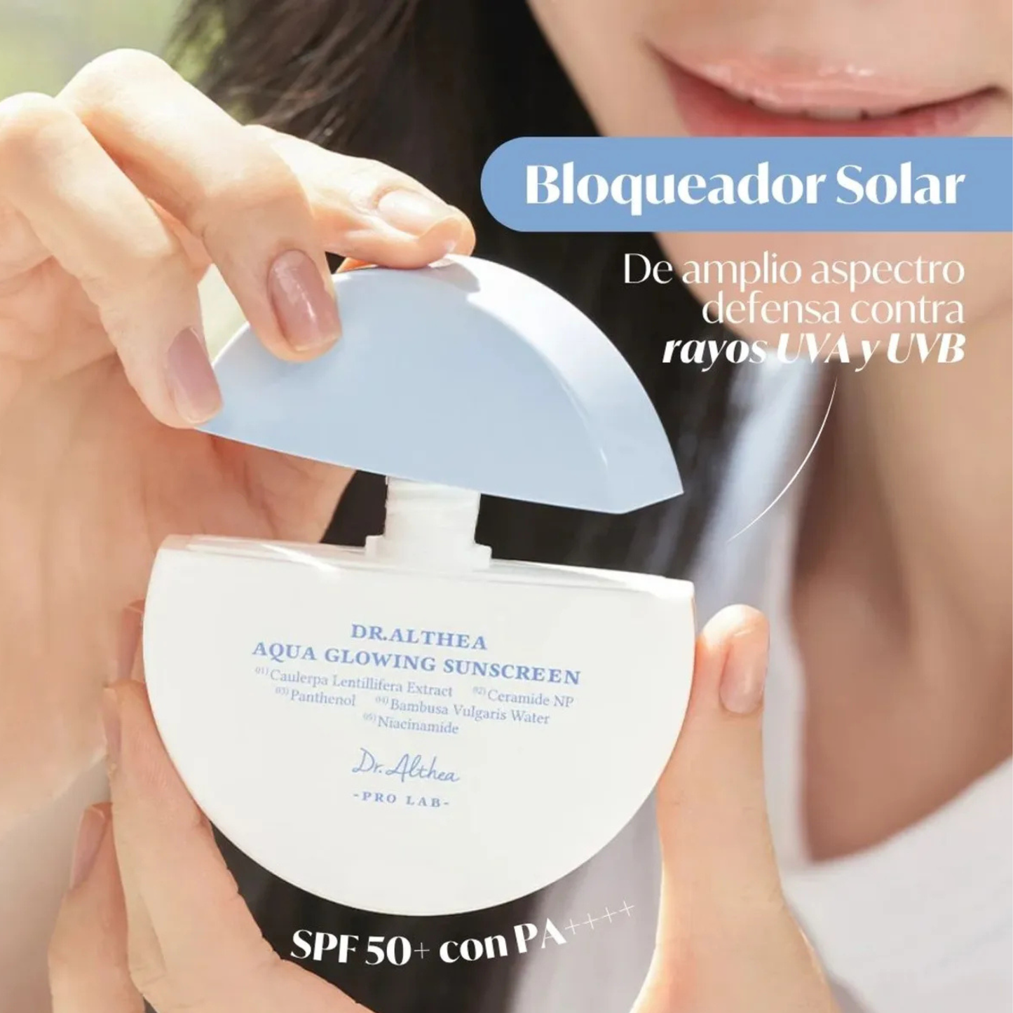 Aqua Glowing Sunscreen SPF50 45 ml