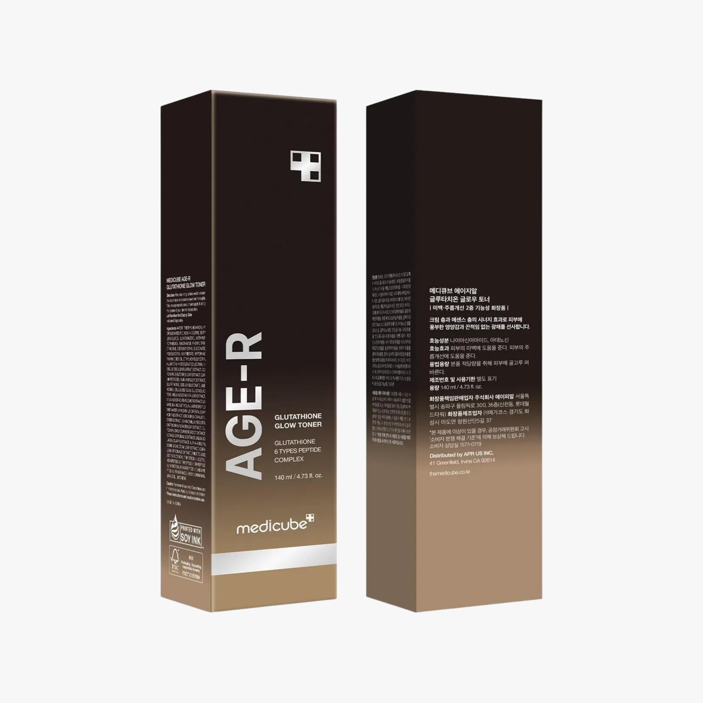 AGE-R Glutathione Glow Toner – 140ml