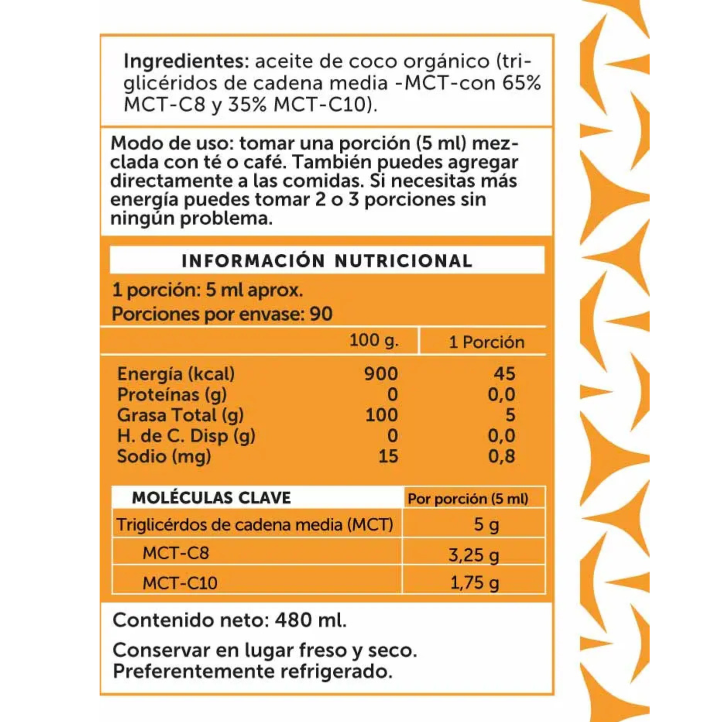 Keto Oil Mct Plus