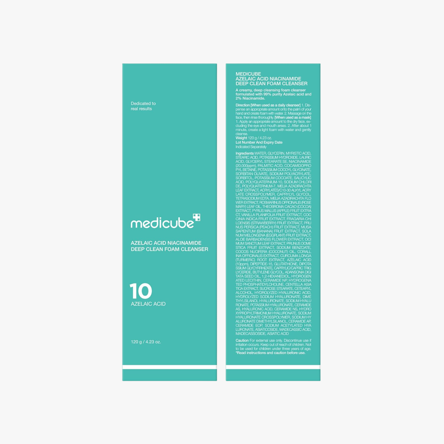 Azelaic Acid Niacinamide Deep Clean Foam Cleanser 120 g