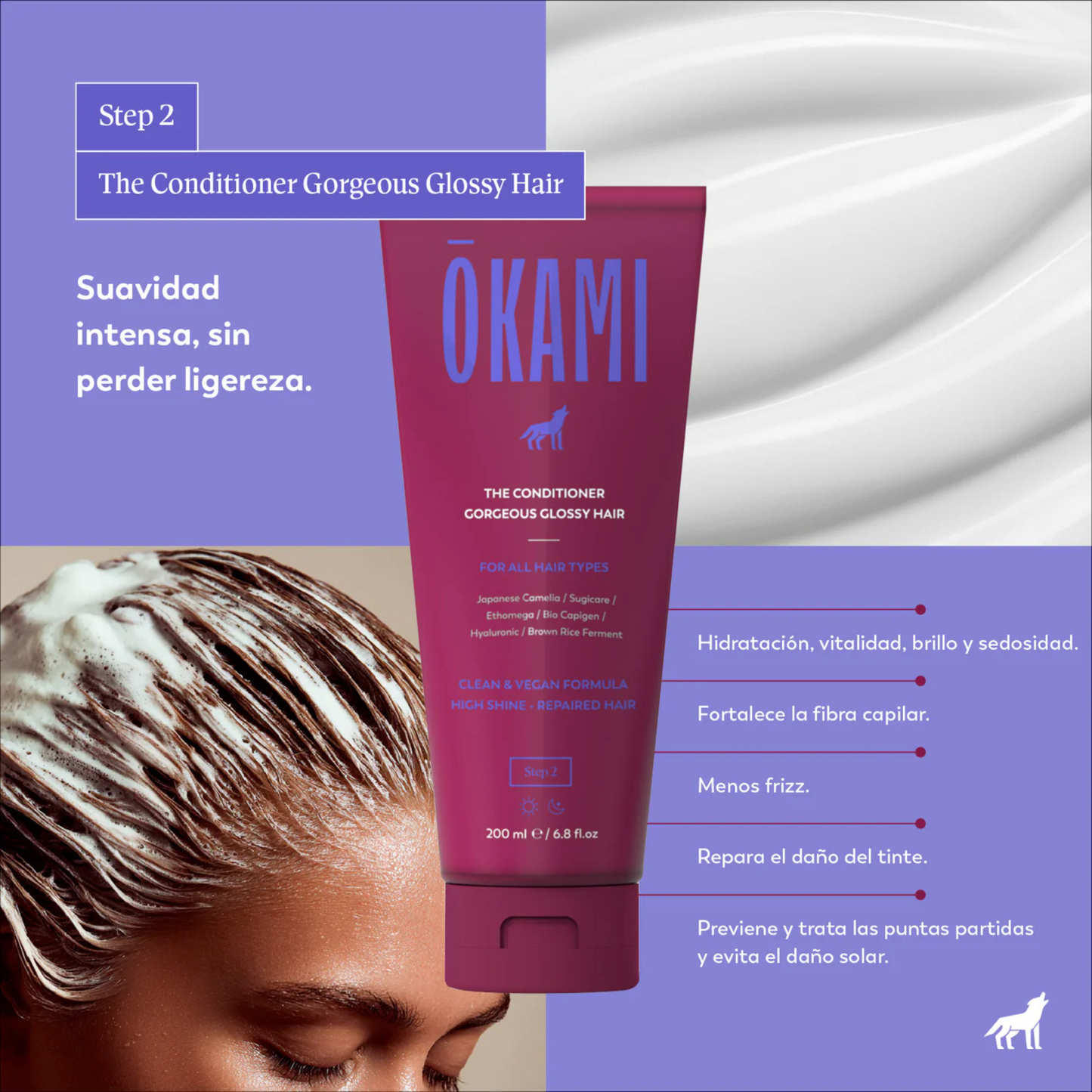 Acondicionador Gorgeous Glossy Hair 200 ml