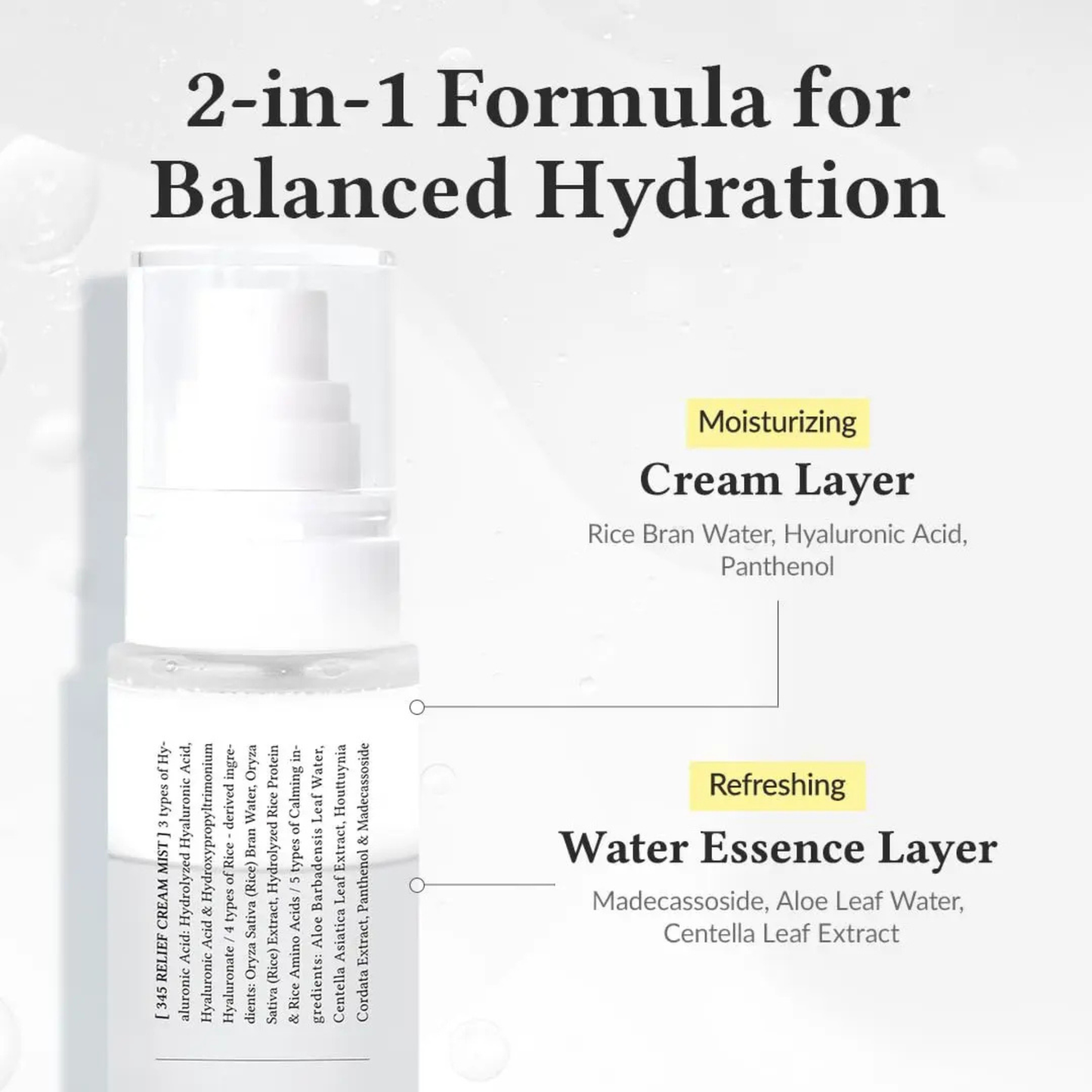 DR.ALTHEA – 345 Relief Cream Mist – Bruma Facial 100ml