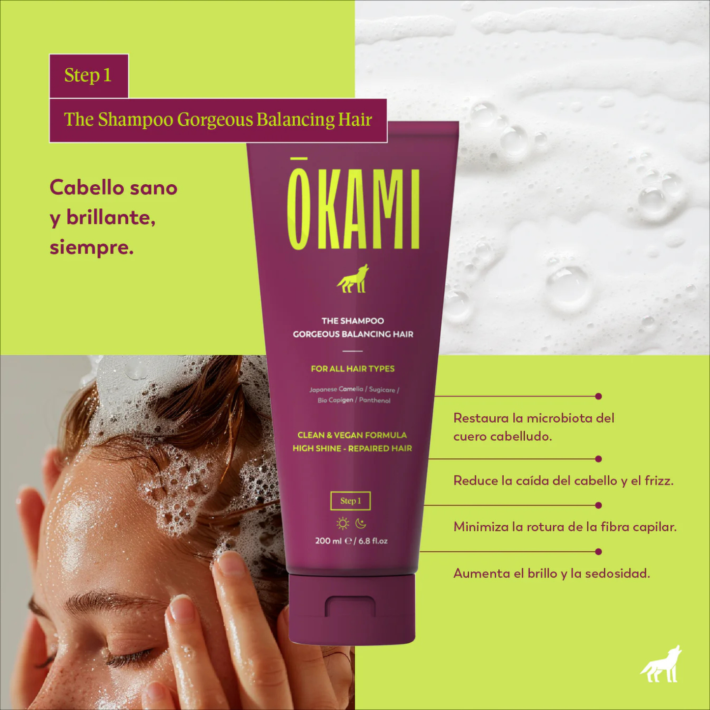 Shampoo Gorgeous Balancing Hair 200 ml