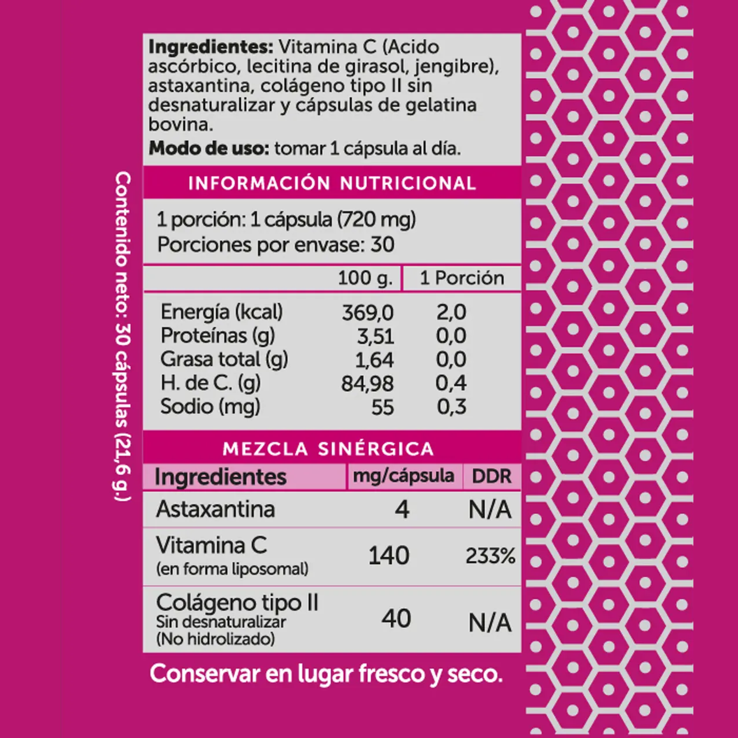 AXPLUS 60 capsulas astaxantina 4 mg