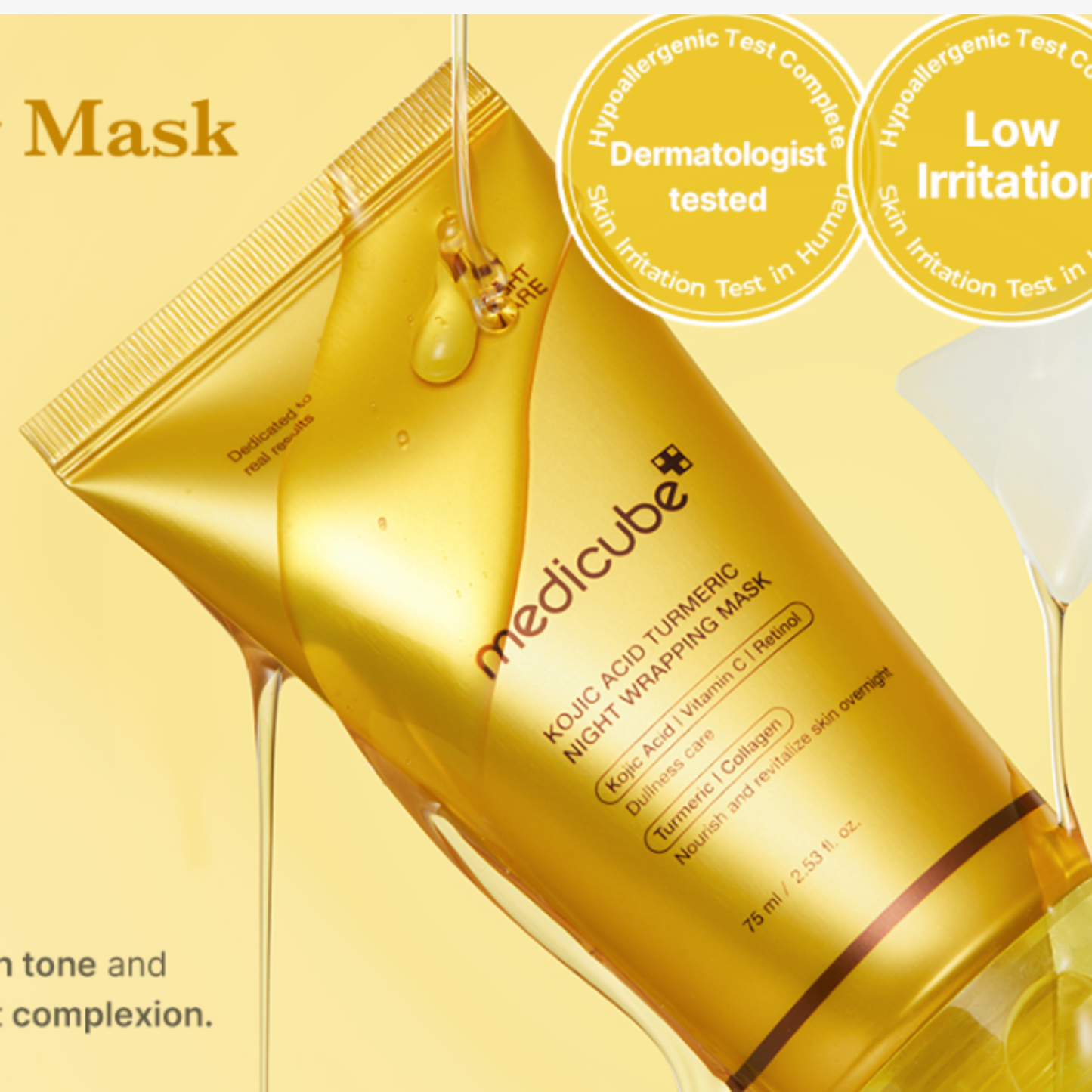 Kojic Acid Wrapping Mask – 75ml