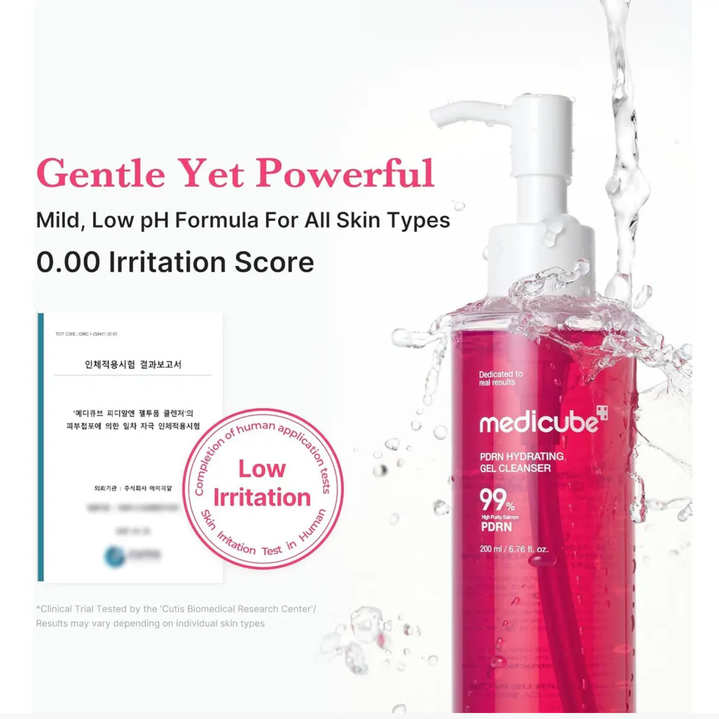 PDRN Hydrating Gel Cleanser – Jabón de Limpieza