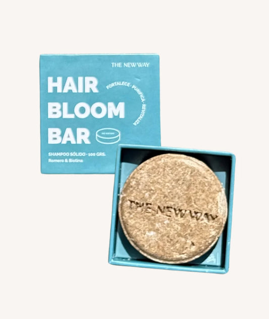 Hair Bloom Bar — Shampoo Sólido de Romero & Biotina