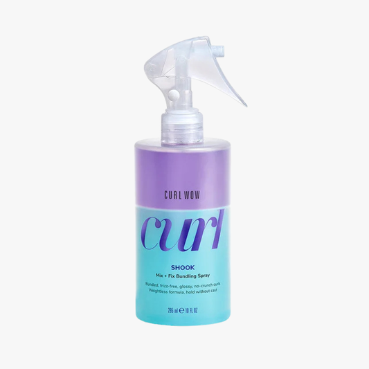 Curl Wow - Shook - Spray Definidor y Fijador para Rizos Mix + Fix - 295 ml