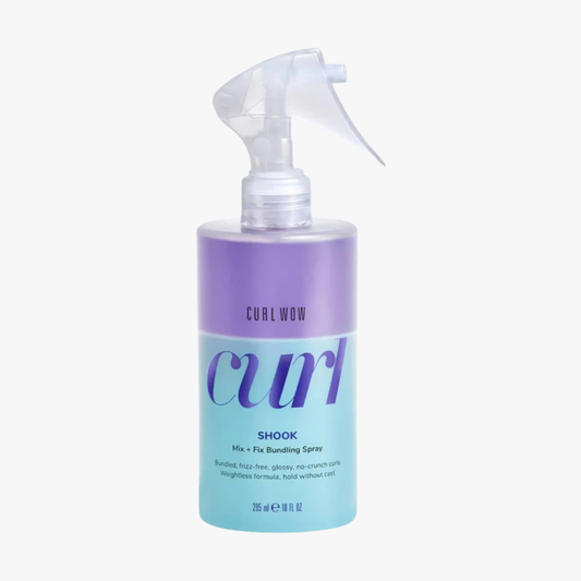 Curl Shook Mix + Fix Building Spray 295ml – Spray Definidor y Potenciador de Rizos