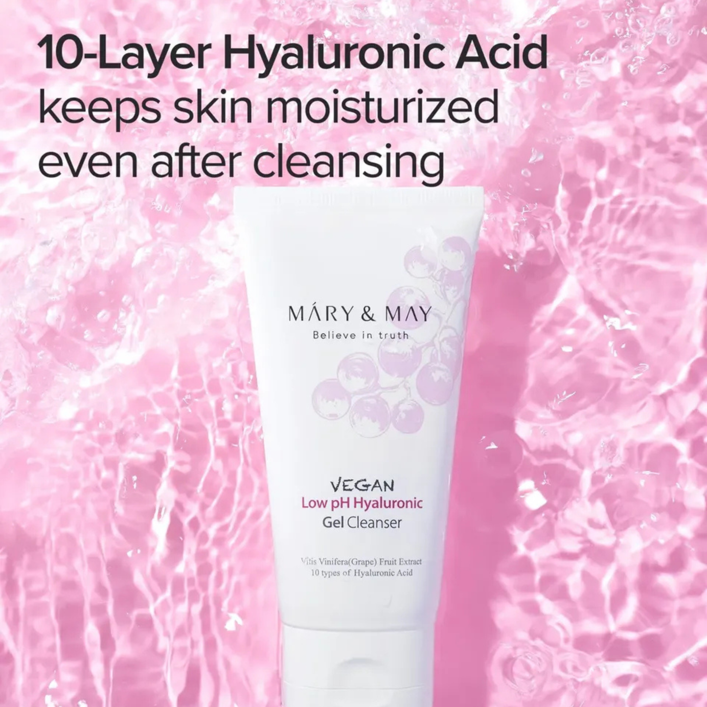 VEGAN Low ph Hyaluronic Gel Cleanser 30ml